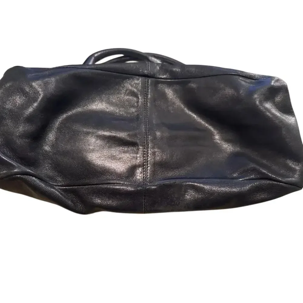 SALVATORE FERRAGAMO Sofia Leather Hobo Bag with Original Handware, Authentic